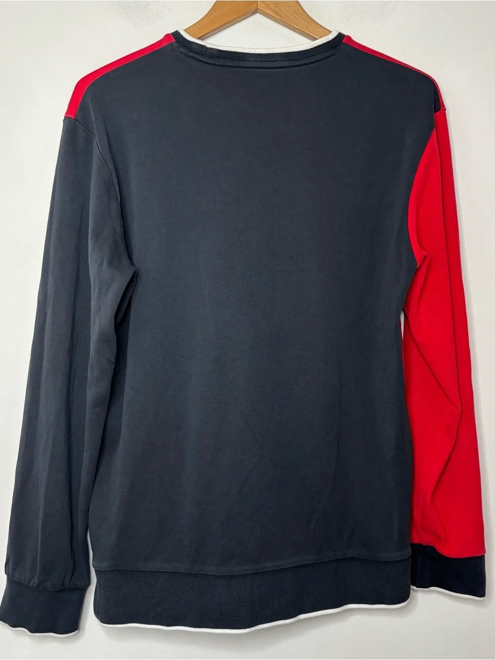 Polo Ralph Lauren Men’s Performance Crew Sweatshirt Red Black Big Pony Graphic S